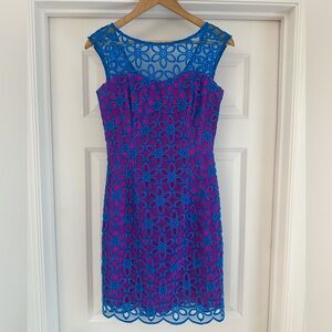 Lilly Pulitzer Royce Blue Selena Eyelet Dress